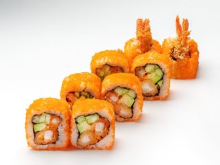 Каліфорнія спайсі з креветкою