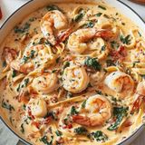 tagliatelle fruits de mer sauce rosée