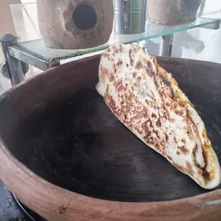 Chapati Mehdia OeufJben & Salami