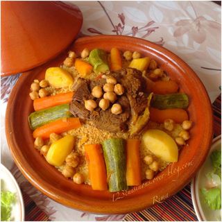 Couscous Viande d'Agneau