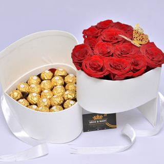 Box Cœur N 2 Étage (Blanc)