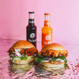 Zestaw 2x burger + 2x Fritz