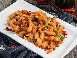Острые хрустящие куриные палочки