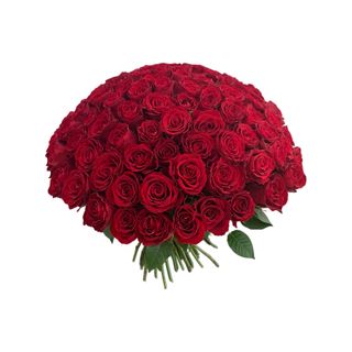 BUCHET 101 TRANDAFIRI ROSII