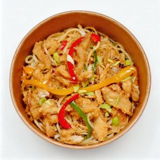 Wok De Poulet Thaï