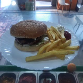 Hamburguesa Solo De Carne