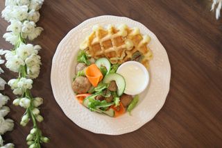 Творожные мини вафли 