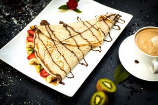 crêpe tropicale