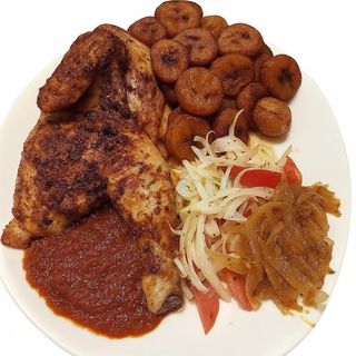 Poulet Frit + Alloco