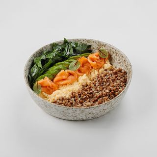 Здоровый завтрак с гречкой