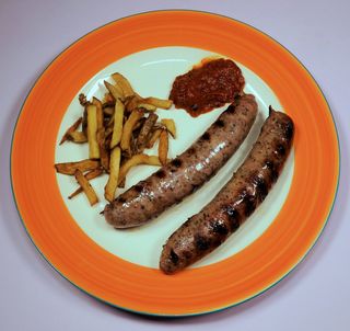 Домашна наденица на жар (200г)