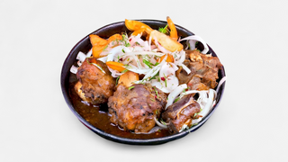 Баранина на жаровне