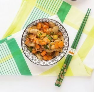 Gnocchi di Riso Cinese con Verdure