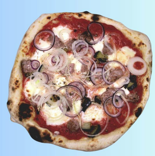 Pizza de salsiccia (33 cm.)