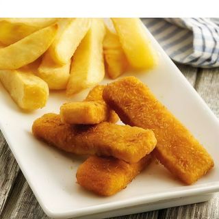 Fish finger with chips