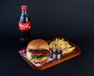 Комбо №1 говяжий бургер