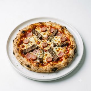 Pizza De Salchicha (32 Cm.)
