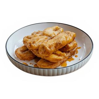 Banana fried with hioney