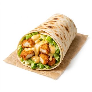 Schnitzel Cheese Dürüm Wrap