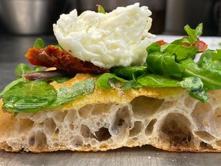 Alici e olive taggiasche 1/4 teglia