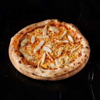 Pizza cu Piept de Pui Copt