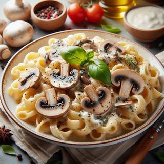 Salsa Cremosa de Setas