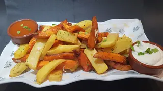 Patatas Y Boniato Asado (Ración Entera)