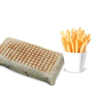 Tacos mexicain avec Frites