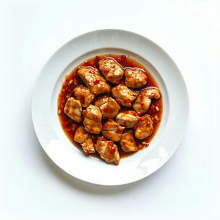 Pollo in salsa agro dolce