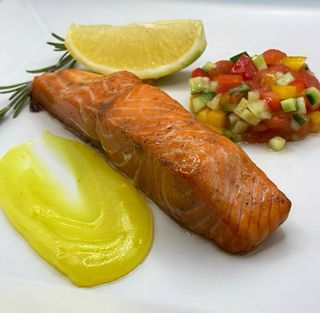 Стейк з лосося New