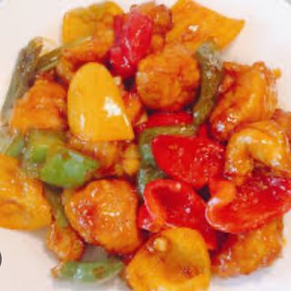 Pollo in salsa agrodolce 