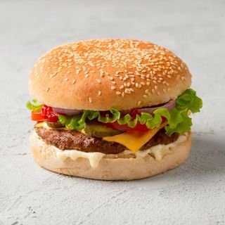 Menú Cheese burger Meal