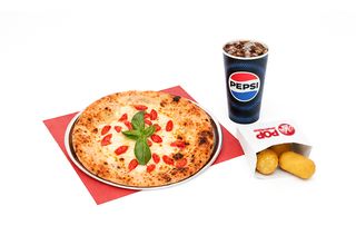 Menù Margherita al filetto di pomodoro