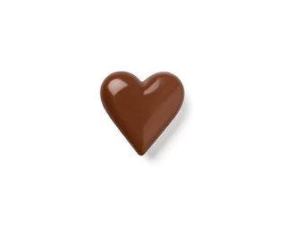 Coração Pequeno de Chocolate de Leite