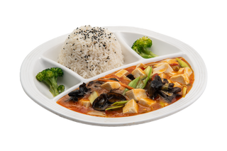 Tofu con salsa a elegir