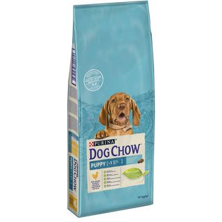 Hrana uscata pentru caini Dog Chow Junior, Pui, 14Kg