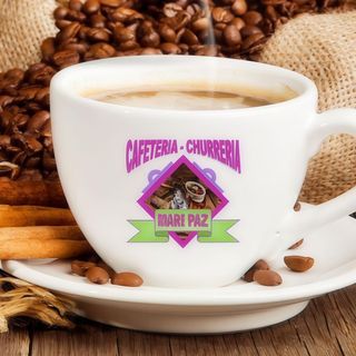 CAFE LARGO CON LECHE (18cl) vaso termico