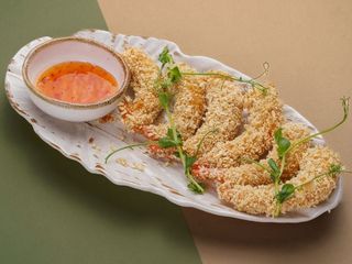 Креветки темпура ( 6 шт)