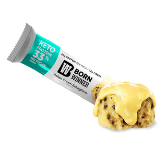 Born Winner KETO პროტეინის ფილა იტალიური ნაღები zabaionne 2x30გ.
