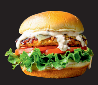 Special chicken burger