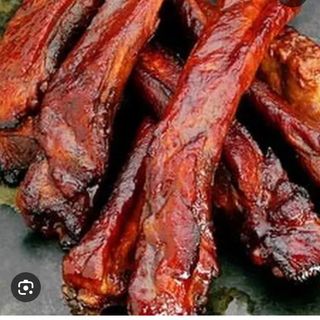 ღირის ნეკნები ტბილ-ცხარე სოუსში