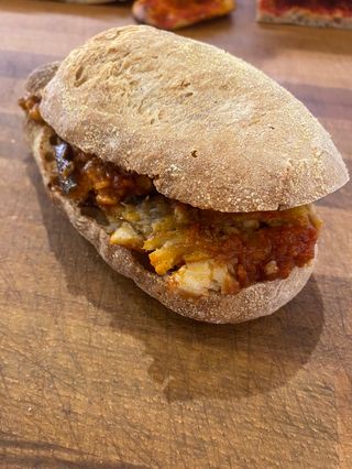 Panino con Parmigiana