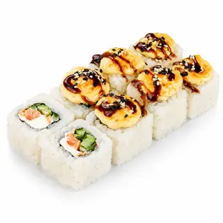 Salmon Velvet Roll - 8 pcs / 245 g