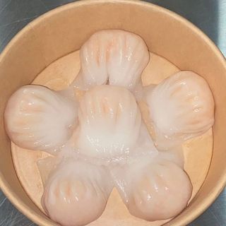 Ravioli di gamberi a vapore