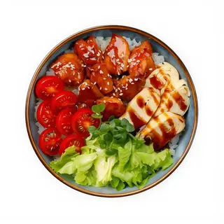 poke de pollo