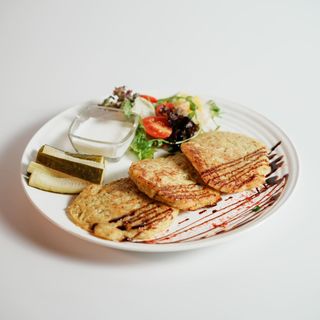 Драники со сметаной 