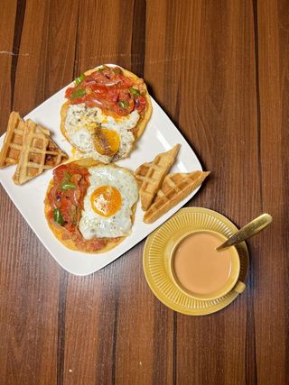 Mexican Breakfast Heuvo Rancheros