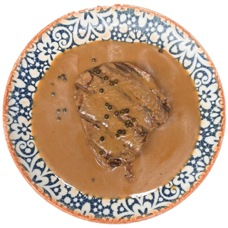 Filetto al pepe verde