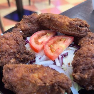 Menú Alitas (4 Uds.)