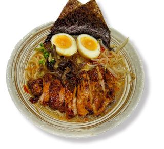 Ramen z Miso i kurczakiem